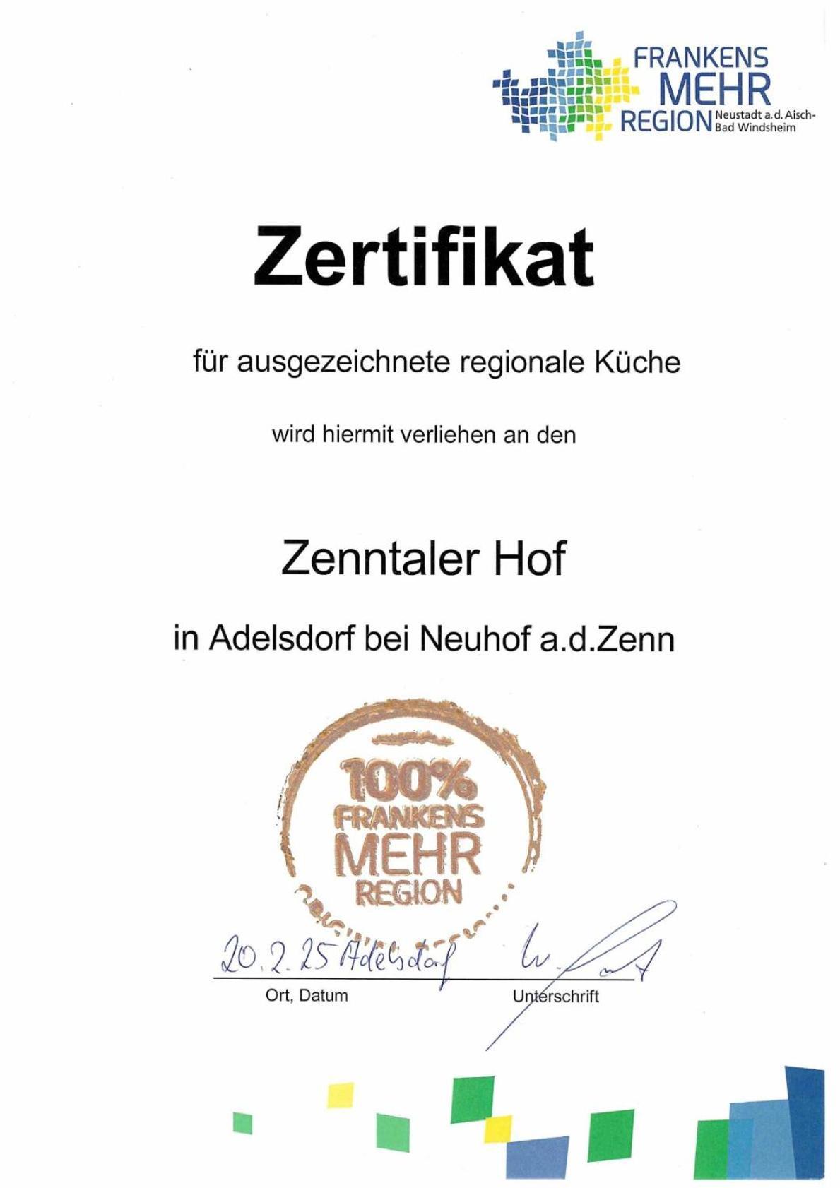 Zenntaler Hof Hotell Neuhof an der Zenn Eksteriør bilde